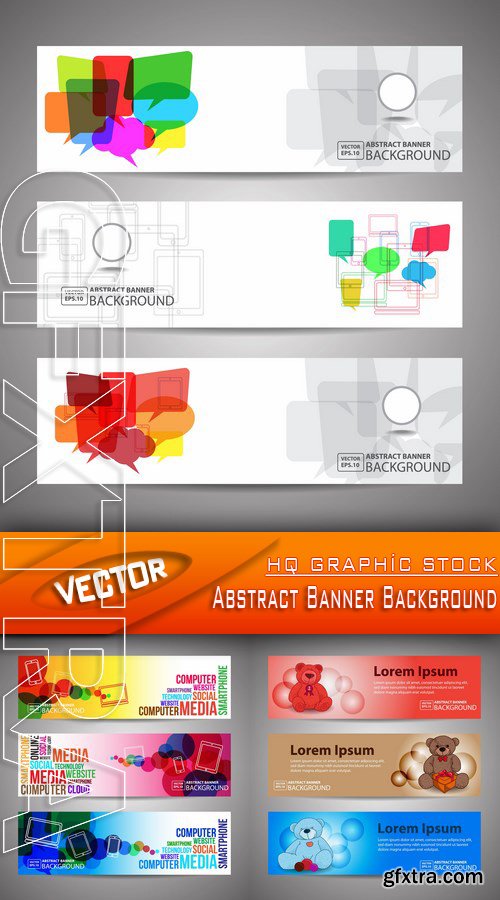 Stock Vector - Abstract Banner Background Stock Vector - Abstract Banner Background