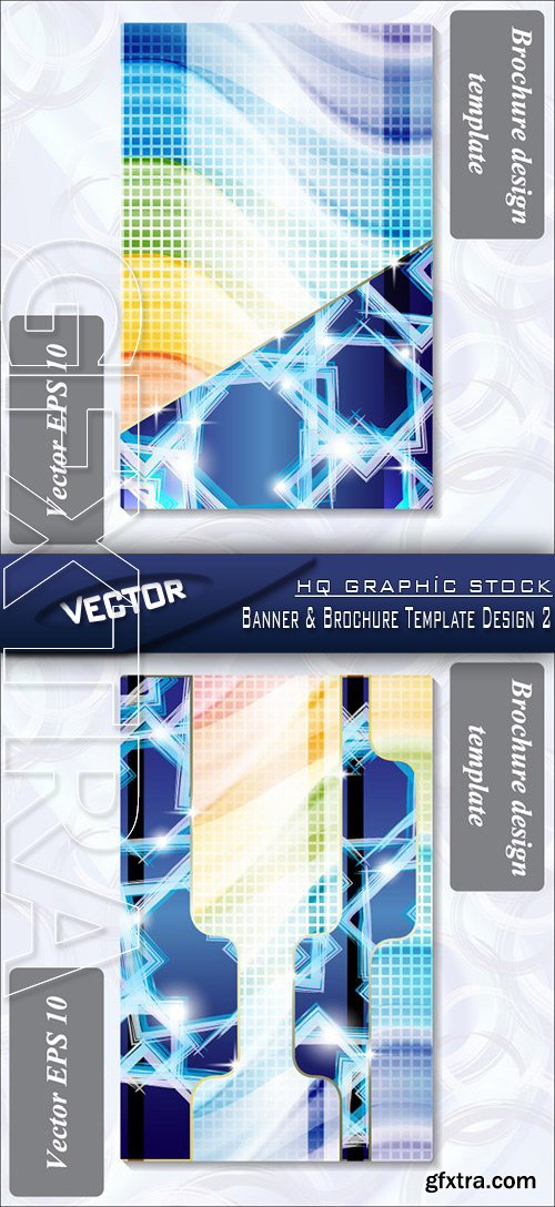 Stock Vector - Banner &amp; Brochure Template Design 2
