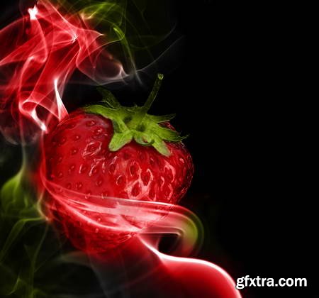 Vegetables and Fruits on White Background 49xJPG