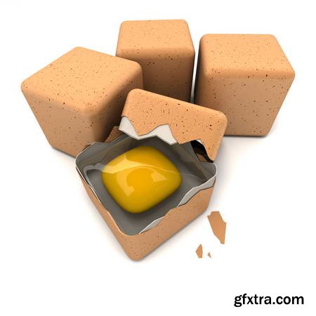 Vegetables and Fruits on White Background 49xJPG