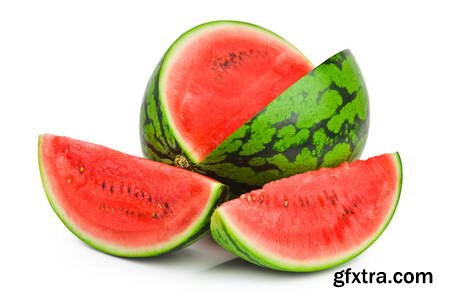 Vegetables and Fruits on White Background 49xJPG