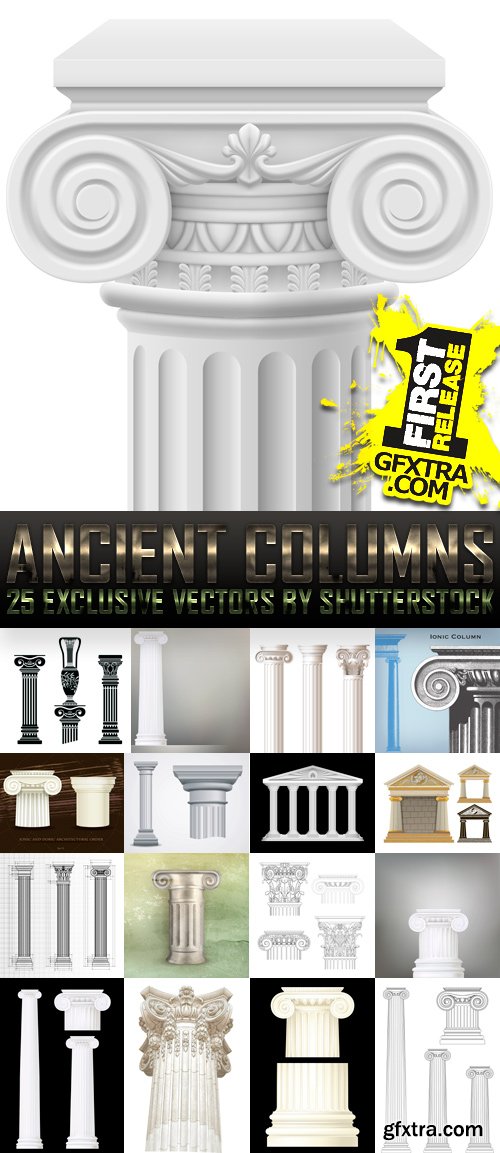 Amazing SS - Ancient Columns, 25xEPS