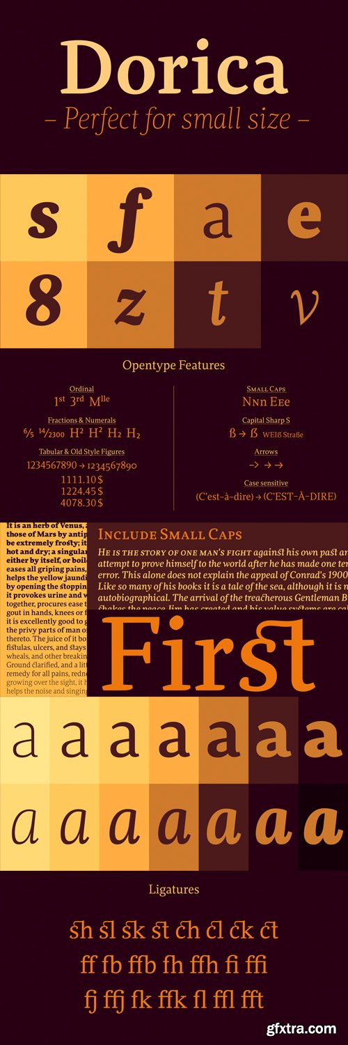 Dorica Font Family - 14 Fonts for $250! Dorica Font Family - 14 Fonts for $250!