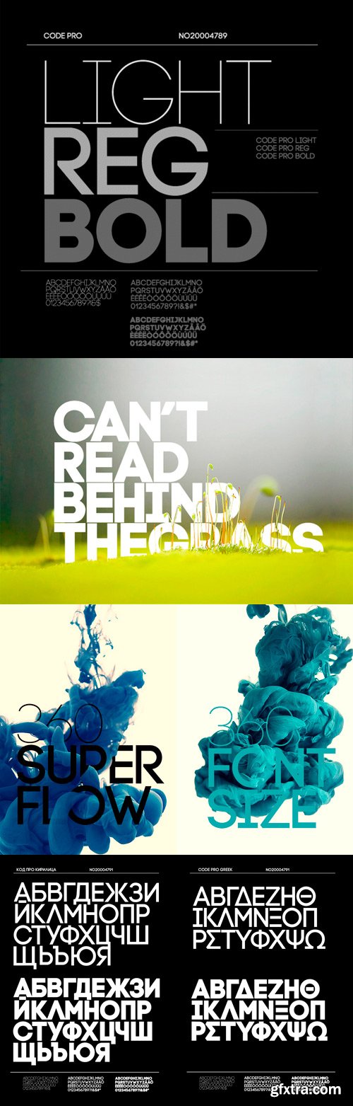 Code Pro Font Family - 10 Fonts for $50! Code Pro Font Family - 10 Fonts for $50!