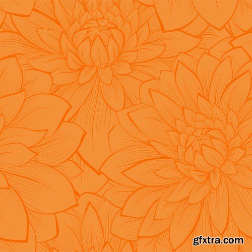 Stock Vector - Butterfly Flowers