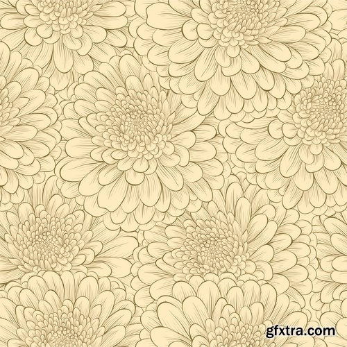 Stock Vector - Butterfly Flowers