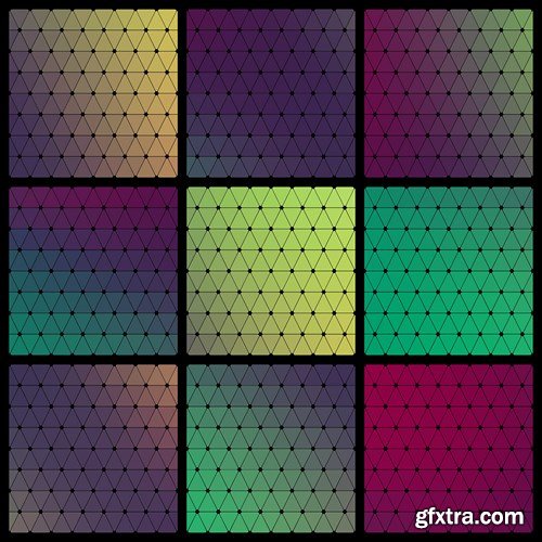 Stock Vector - Abstract Triangle Pattern 2