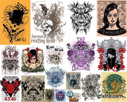 T-Shirt Design #16 - 50xEPS T-Shirt Design #16 - 50xEPS