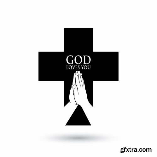 World Religious Symbols - 25 Vector