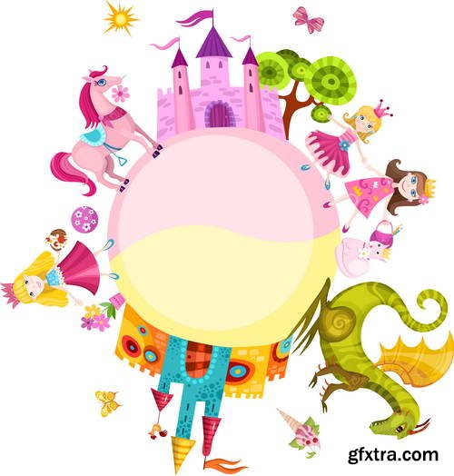 Pretty Animal & Nature Toons 25xEPS