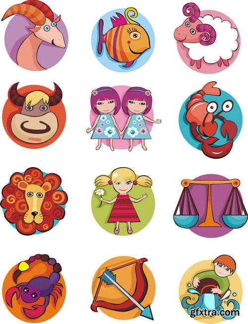 Pretty Animal & Nature Toons 25xEPS