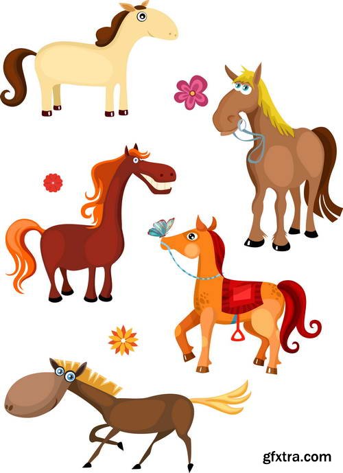 Pretty Animal & Nature Toons 25xEPS