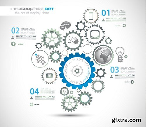 Collection of infographics vol.72, 25xEPS