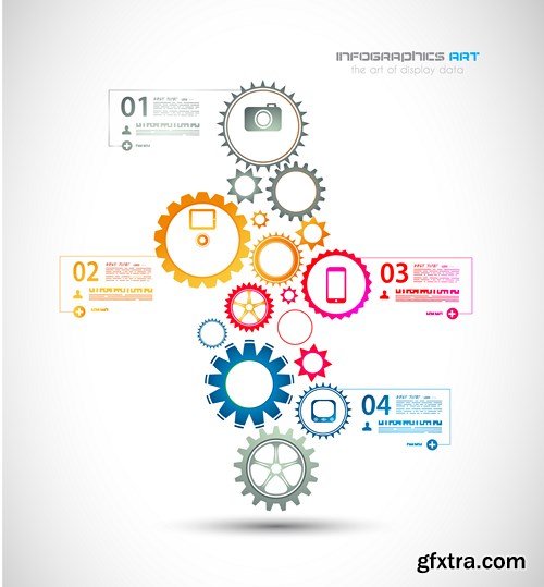 Collection of infographics vol.72, 25xEPS