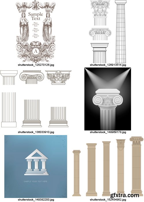 Amazing SS - Ancient Columns (vol.2), 25xEPS