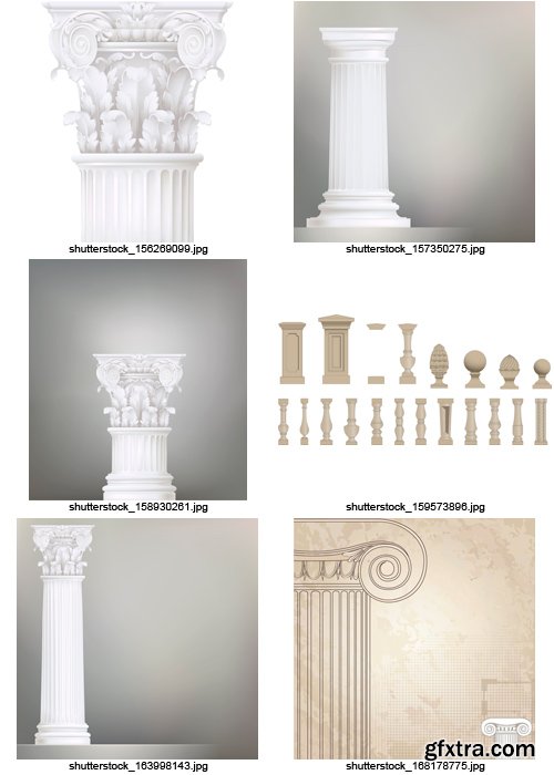 Amazing SS - Ancient Columns (vol.2), 25xEPS