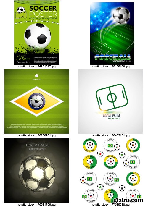Amazing SS - Soccer &amp; Football 6, 25xEPS