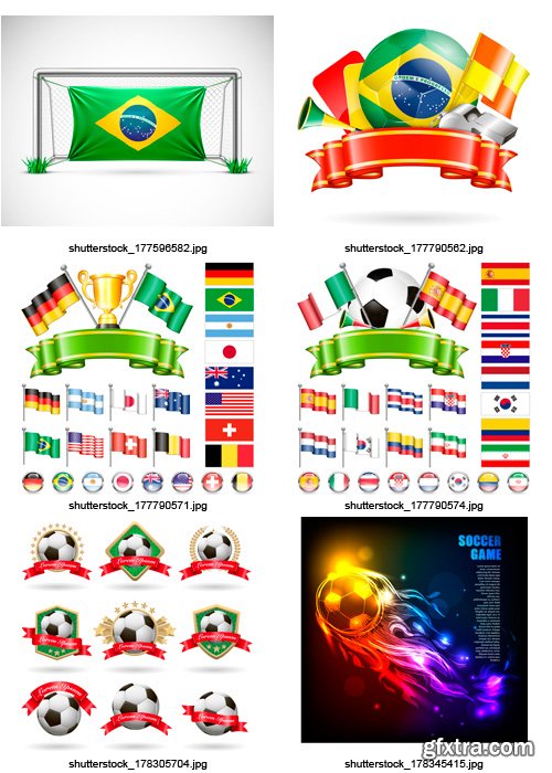 Amazing SS - Soccer &amp; Football 6, 25xEPS