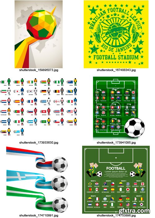 Amazing SS - Soccer &amp; Football 6, 25xEPS