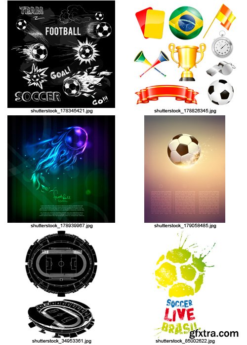 Amazing SS - Soccer &amp; Football 6, 25xEPS