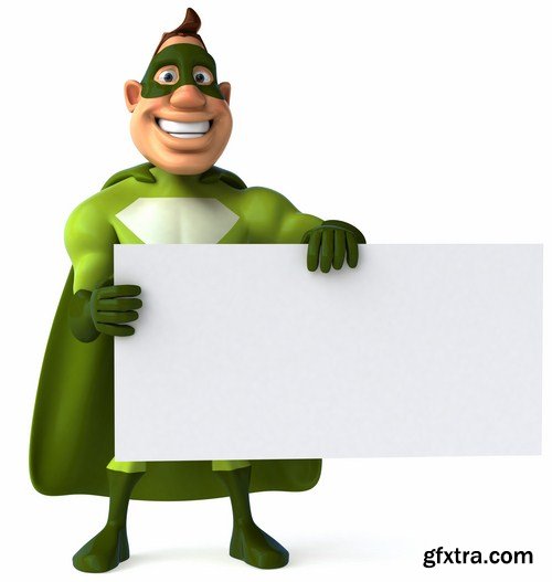 3D Characters - 25 HQ Images