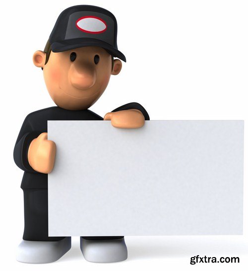 3D Characters - 25 HQ Images