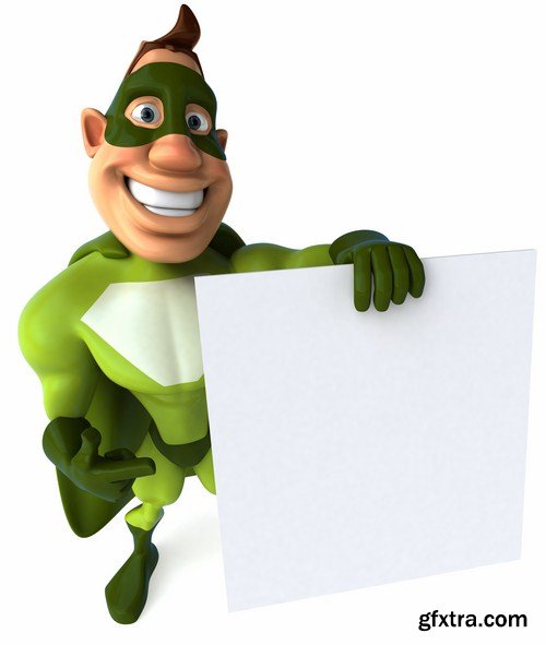 3D Characters - 25 HQ Images