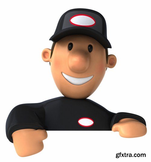 3D Characters - 25 HQ Images