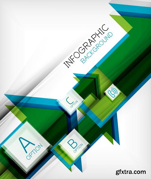 Abstract Backgrounds & Infographics Collection 2, 25xEPS Abstract Backgrounds & Infographics Collection 2, 25xEPS