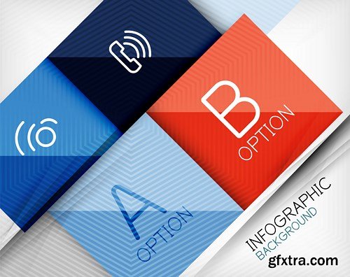 Abstract Backgrounds & Infographics Collection 2, 25xEPS Abstract Backgrounds & Infographics Collection 2, 25xEPS