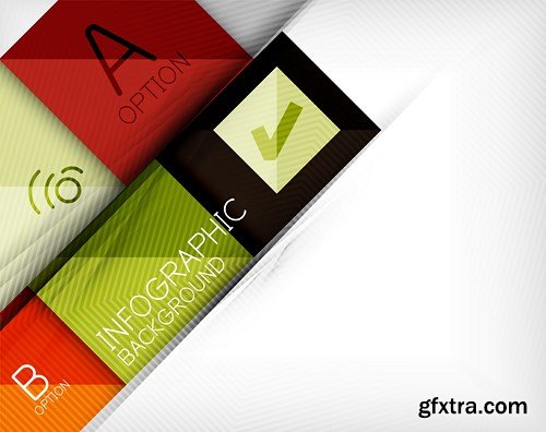 Abstract Backgrounds & Infographics Collection 2, 25xEPS Abstract Backgrounds & Infographics Collection 2, 25xEPS