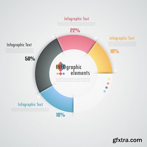Collection of infographics vol.77, 25xEPS