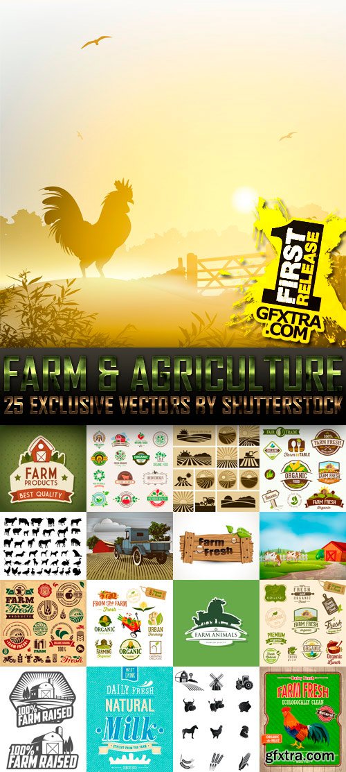 Amazing SS - Farm & Agriculture 2, 25xEPS Amazing SS - Farm & Agriculture 2, 25xEPS
