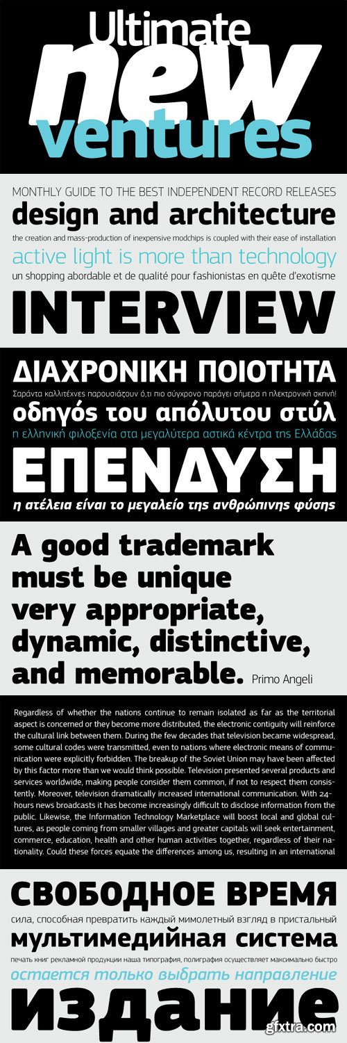 PF Square Sans Pro 12xTTF