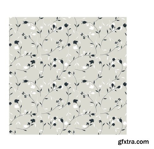 Floral Patterns #2, 25xEPS