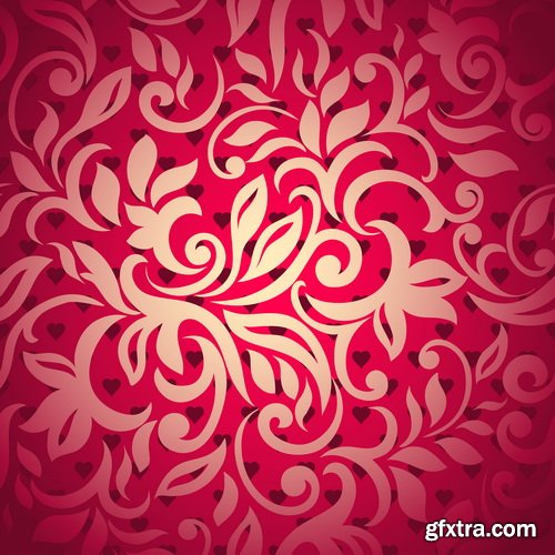 Floral Patterns #2, 25xEPS