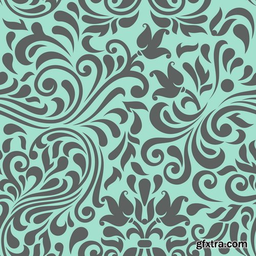 Floral Patterns #2, 25xEPS