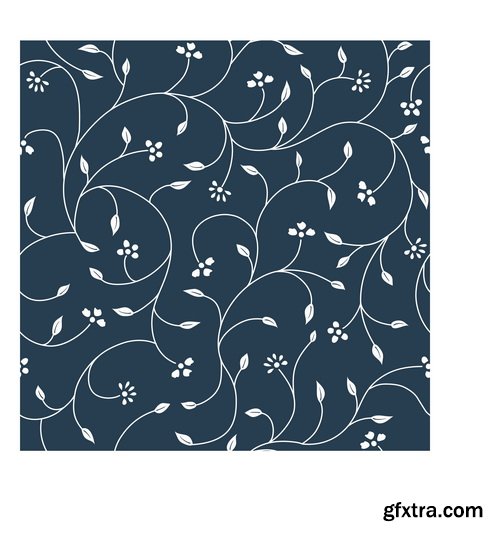 Floral Patterns #2, 25xEPS