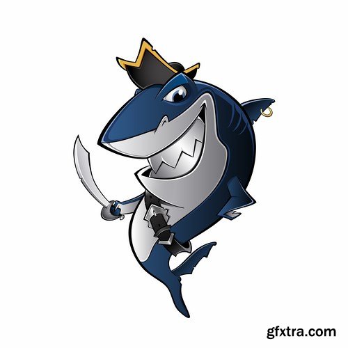 Vector Sharks - 25x EPS Vector Sharks - 25x EPS