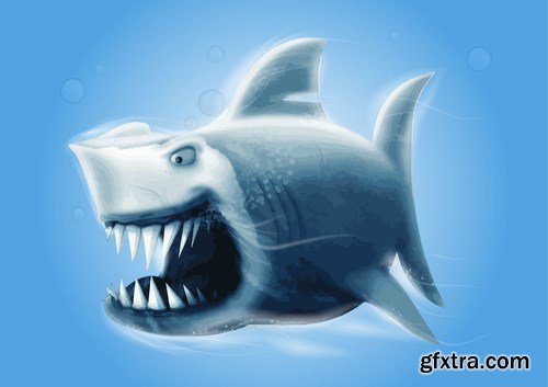 Vector Sharks - 25x EPS Vector Sharks - 25x EPS