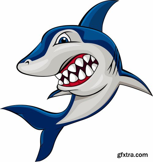 Vector Sharks - 25x EPS Vector Sharks - 25x EPS