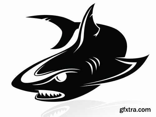 Vector Sharks - 25x EPS Vector Sharks - 25x EPS