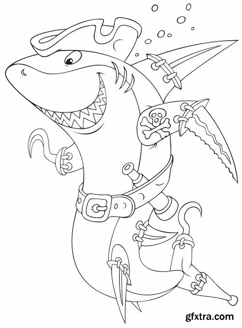 Vector Sharks - 25x EPS Vector Sharks - 25x EPS