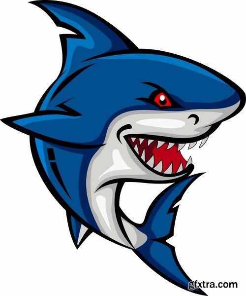 Vector Sharks - 25x EPS Vector Sharks - 25x EPS