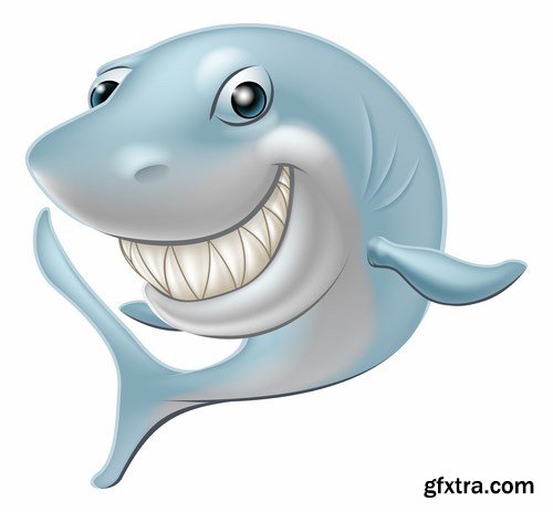 Vector Sharks - 25x EPS Vector Sharks - 25x EPS