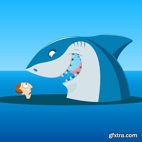 Vector Sharks - 25x EPS Vector Sharks - 25x EPS