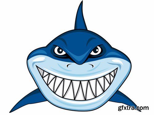 Vector Sharks - 25x EPS Vector Sharks - 25x EPS