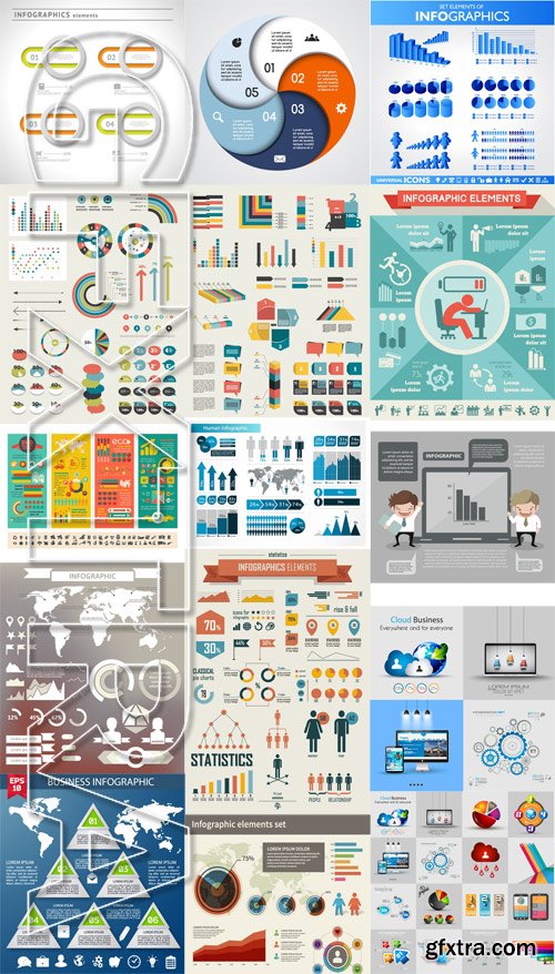 Shutterstock - Business Infographic, 25xEps Shutterstock - Business Infographic, 25xEps