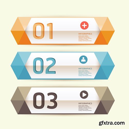 Collection of infographics vol.85, 25xEPS