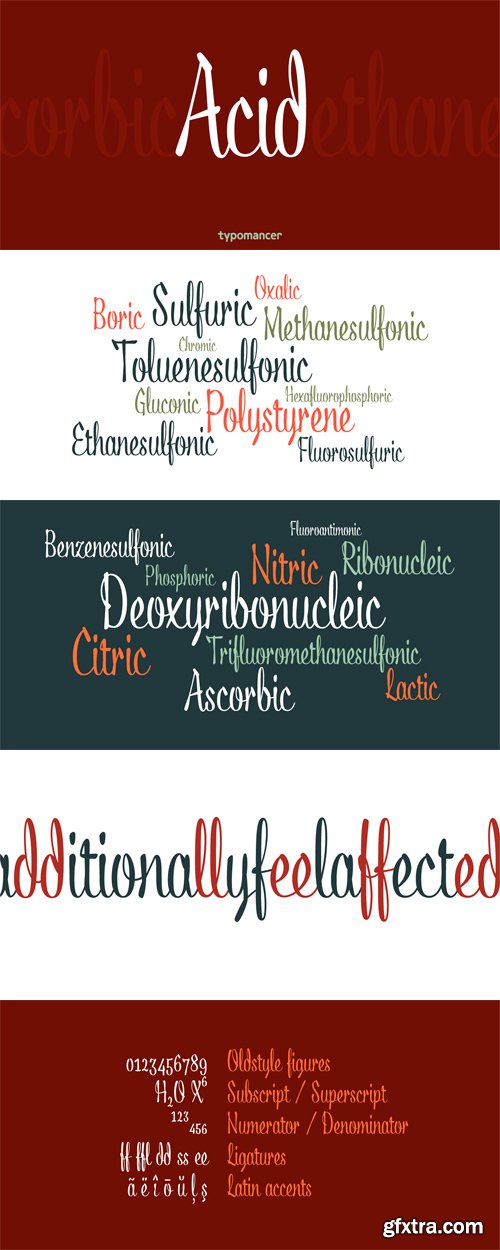 Acid Font for $30 Acid Font for $30
